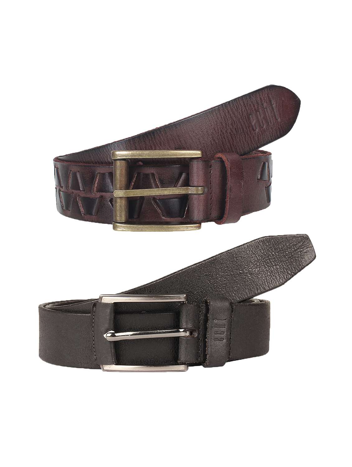 multi colored leather belt