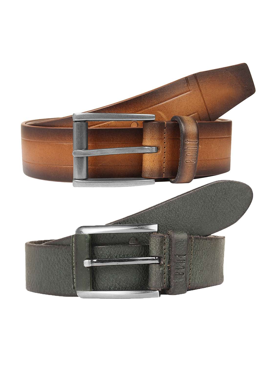 multi colored leather belt