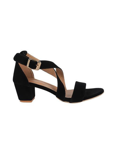 black ankle strap sandals - 17215670 -  Standard Image - 0
