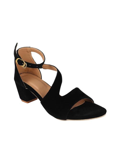 black ankle strap sandals - 17215677 -  Standard Image - 0