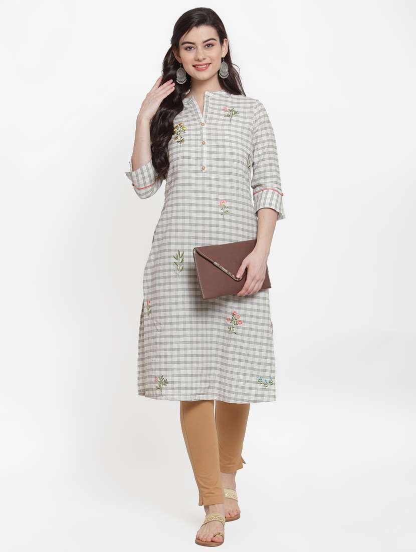 beige solid ankle length legging - 17215981 -  Standard Image - 2