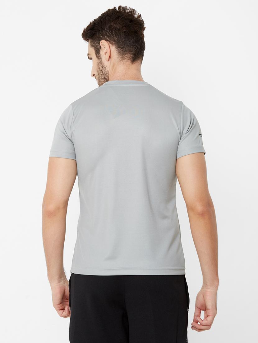 grey solid t-shirt - 17216244 - Standard Image - 2