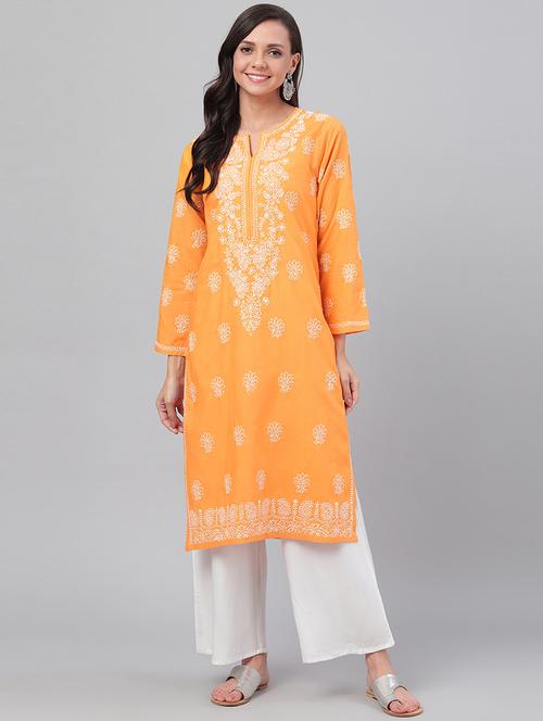 women's straight kurta - 17219224 - Standard Image - 0
