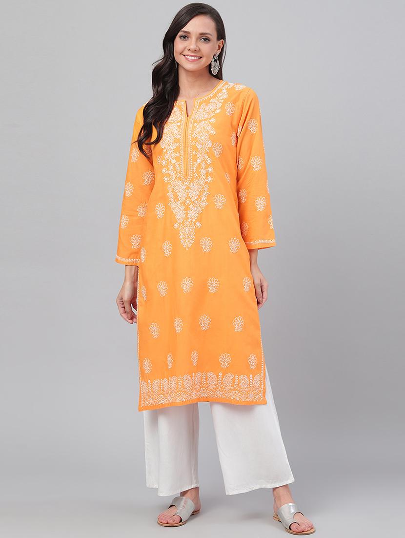 women's straight kurta - 17219224 - Zoom Image - 0