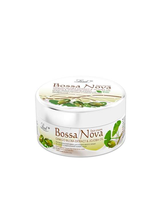 bossa nova face cream ginkgo biloba extract & jojoba oil
