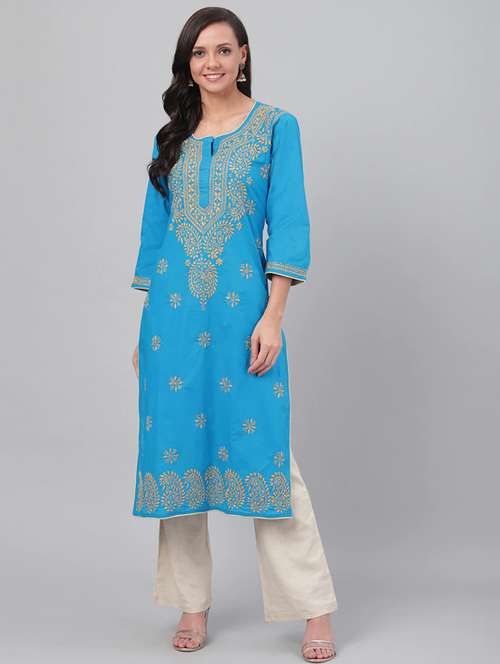 women's straight kurta - 17225774 -  Standard Image - 0