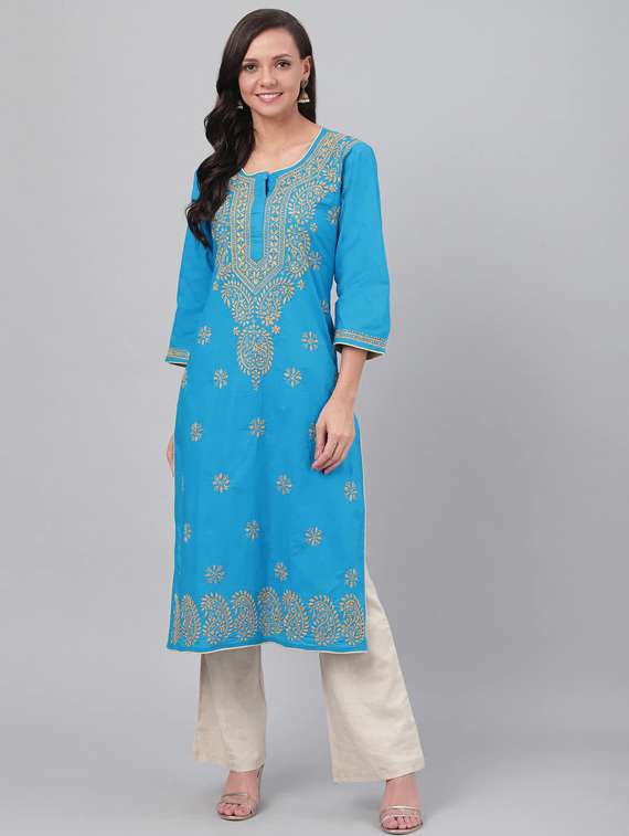 women's straight kurta