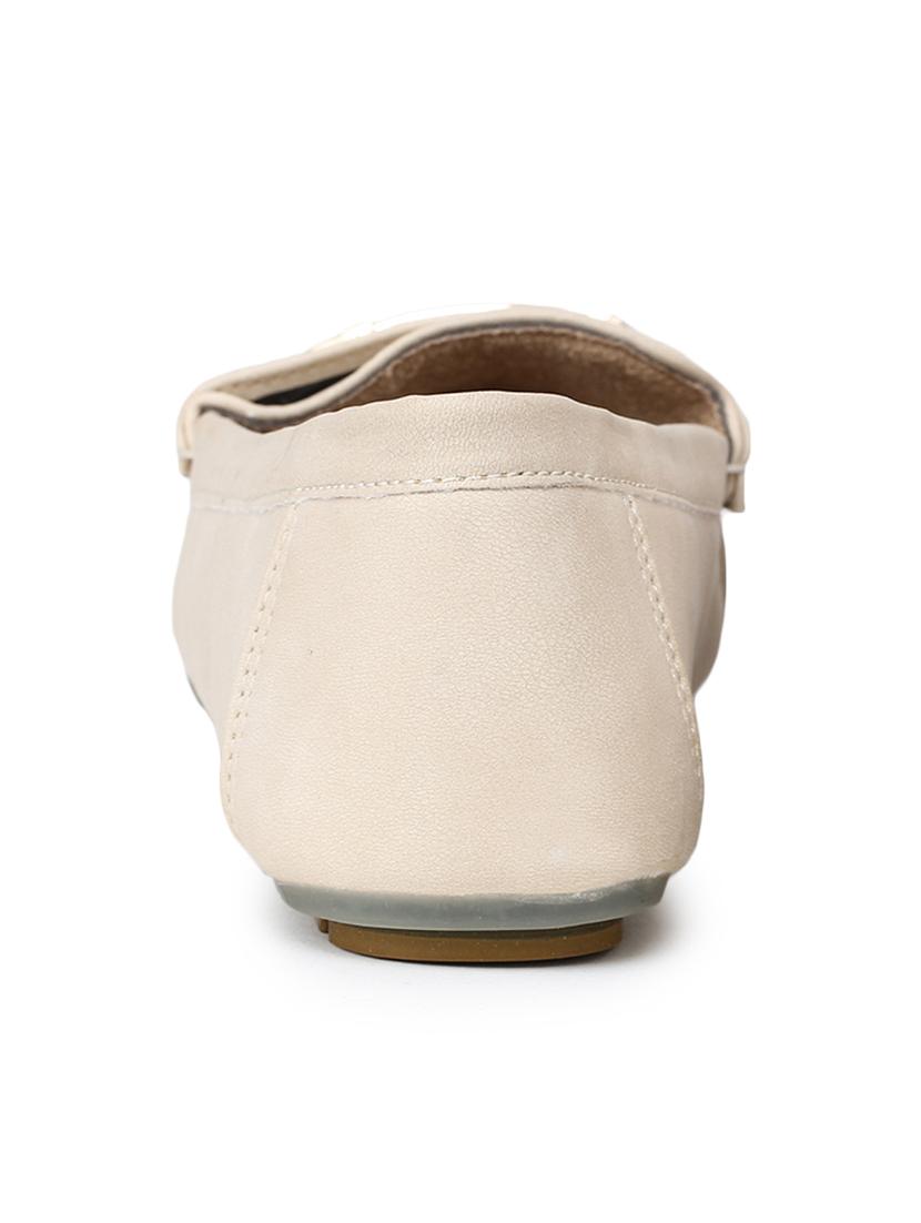 white slip on loafers - 17227662 - Standard Image - 2