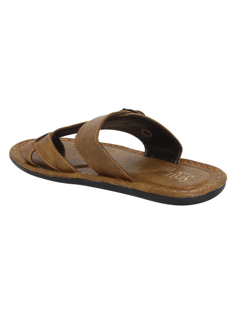 tan toe separator sandals - 17228151 - Standard Image - 2