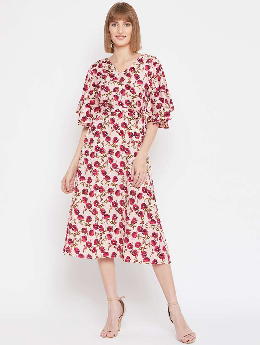 women's  floral dress
