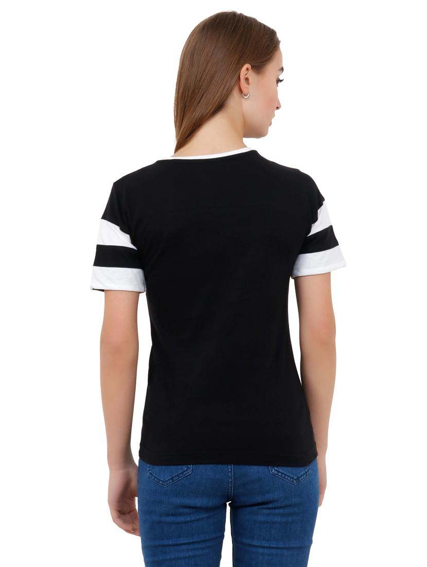 color block regular tee - 17229793 - Standard Image - 2