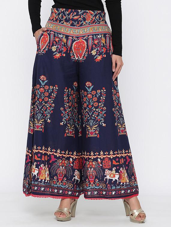 floral cullottes palazzo - 17229994 - Zoom Image - 0