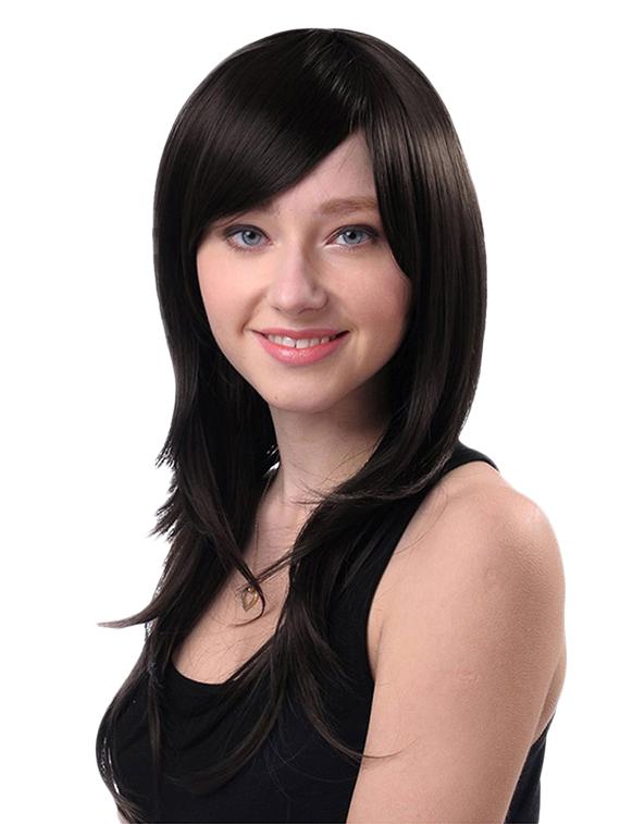 elegant hairs synthetic women's short heat resistant wigs (black-22) - 17230453 - Standard Image - 2