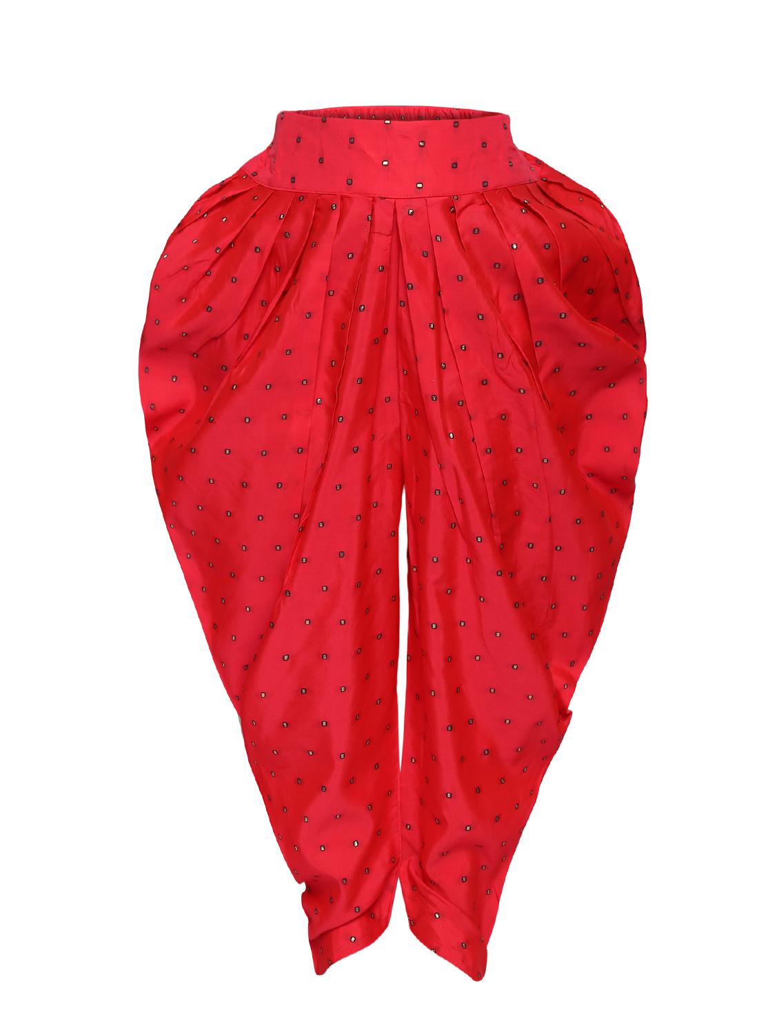red satin suit set - 17234111 - Standard Image - 2