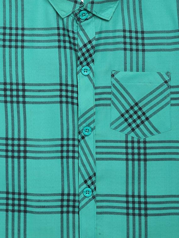 green cotton shirt - 17234251 - Standard Image - 2