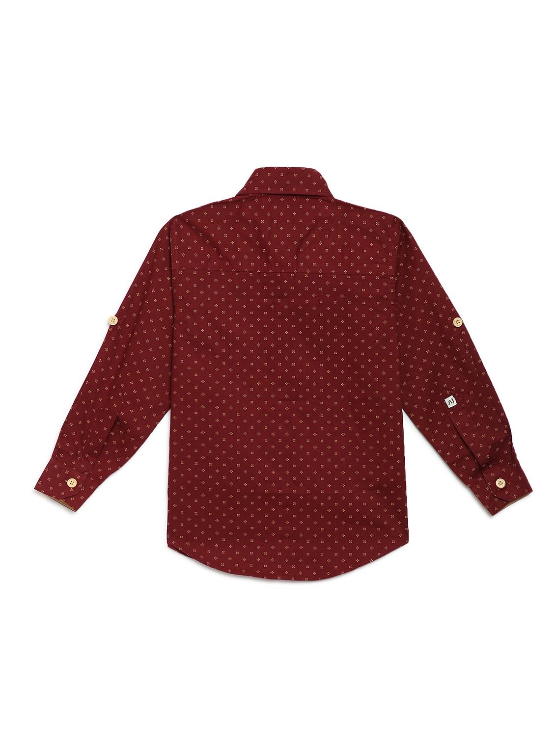 red cotton shirt - 17237234 - Standard Image - 2