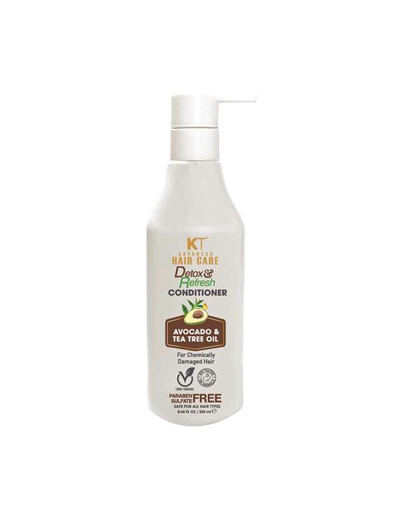 kt advanced hair care detox & refresh conditioner- 250 ml