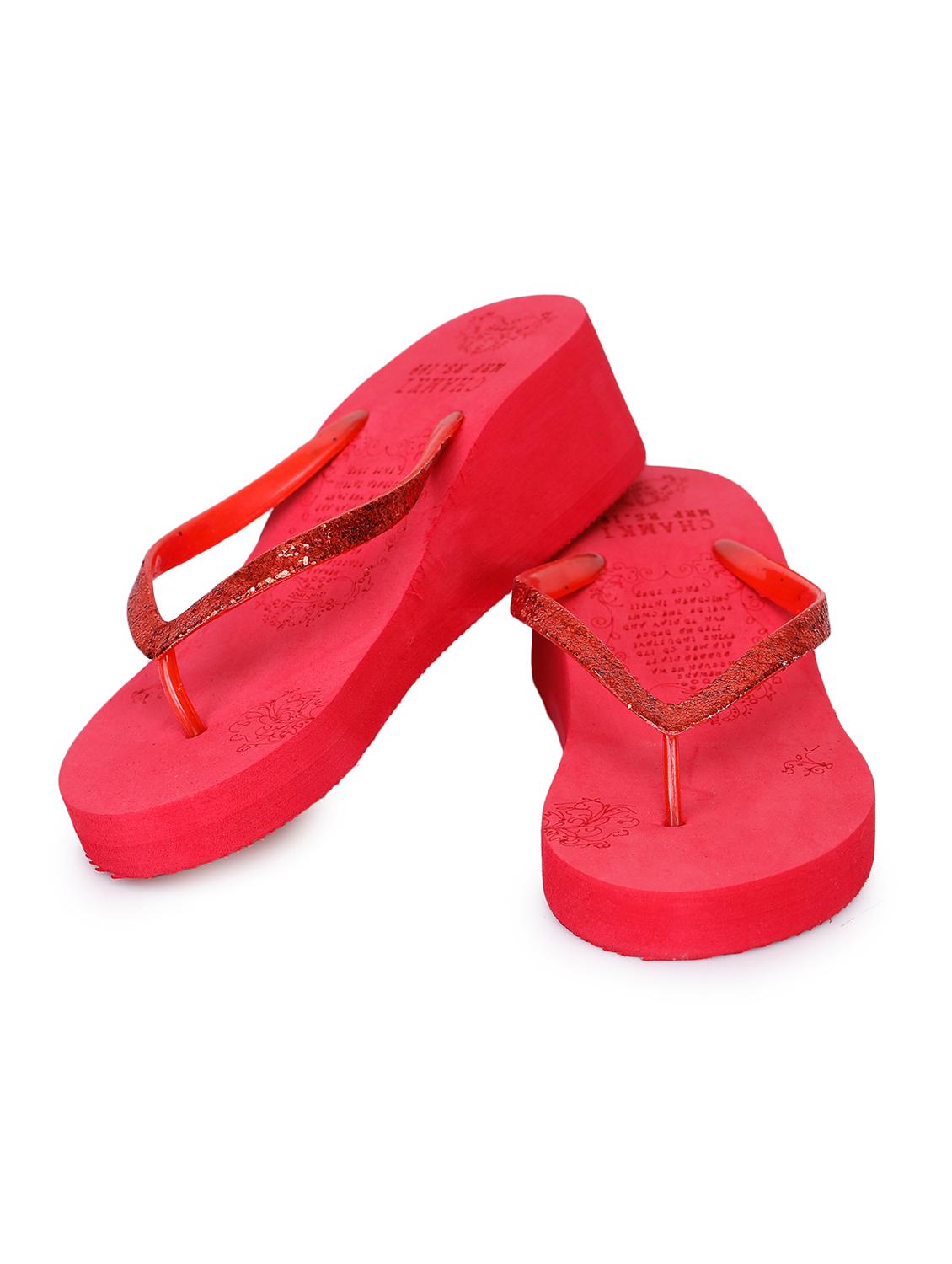 red toe separator flip flops - 17238414 - Standard Image - 2
