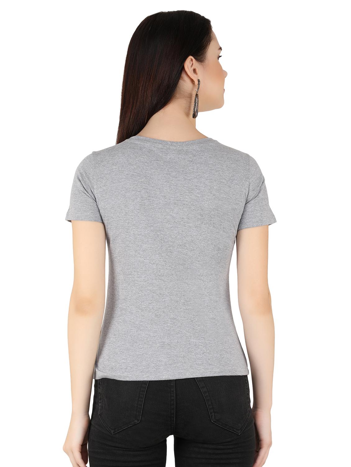 grey cotton regular tshirt - 17240579 - Standard Image - 2