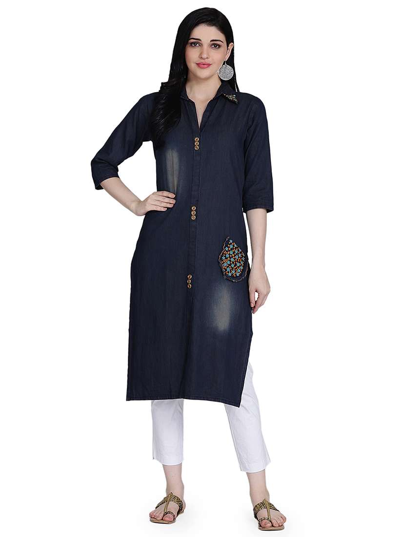 women's straight kurta