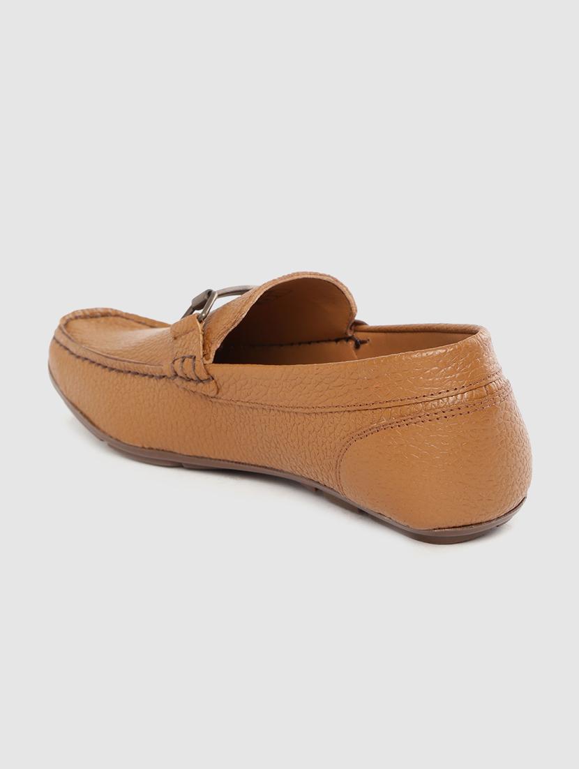 tan leather slip on loafers - 17242282 - Standard Image - 2