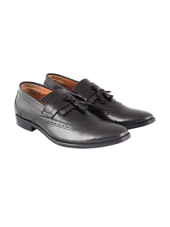 black slip on shoes - 17242283 - Standard Image - 2