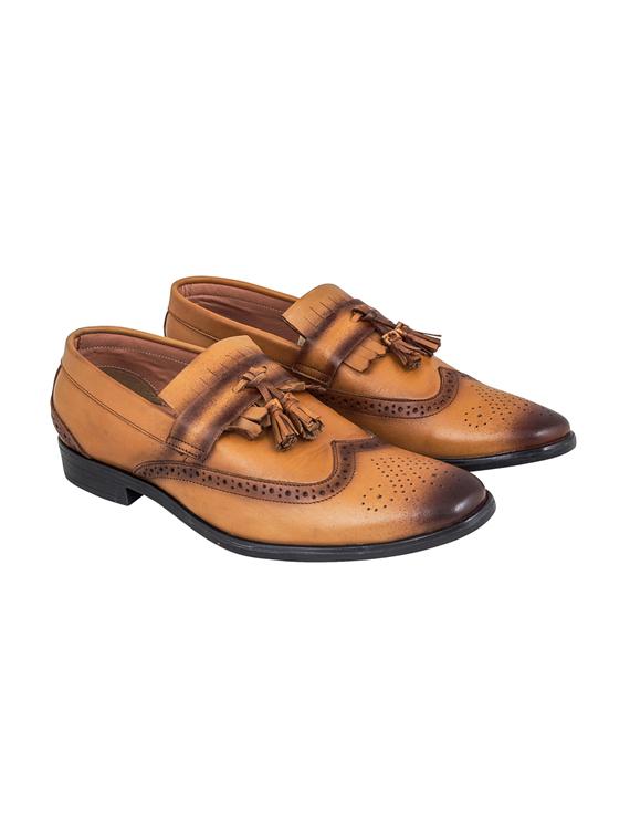 tan slip on shoes - 17242284 - Standard Image - 2