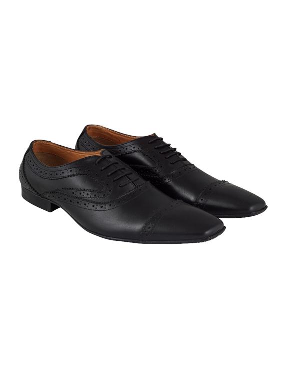 black lace-up brouges - 17242305 - Standard Image - 2