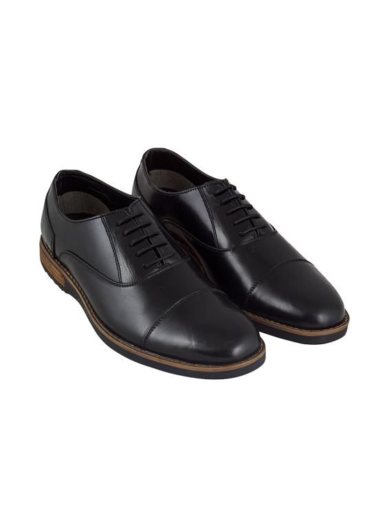 black lace-up oxfords - 17242317 - Standard Image - 2