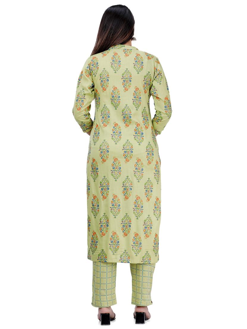 floral kurta pant set - 17242791 - Standard Image - 2