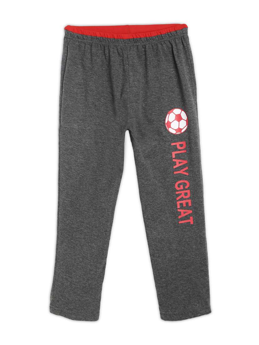 grey cotton track wear