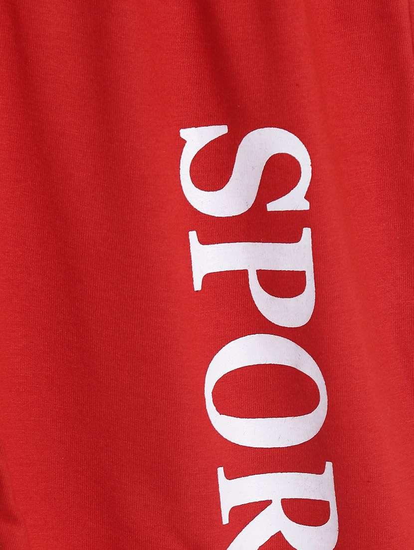 red cotton track wear - 17244096 -  Standard Image - 2