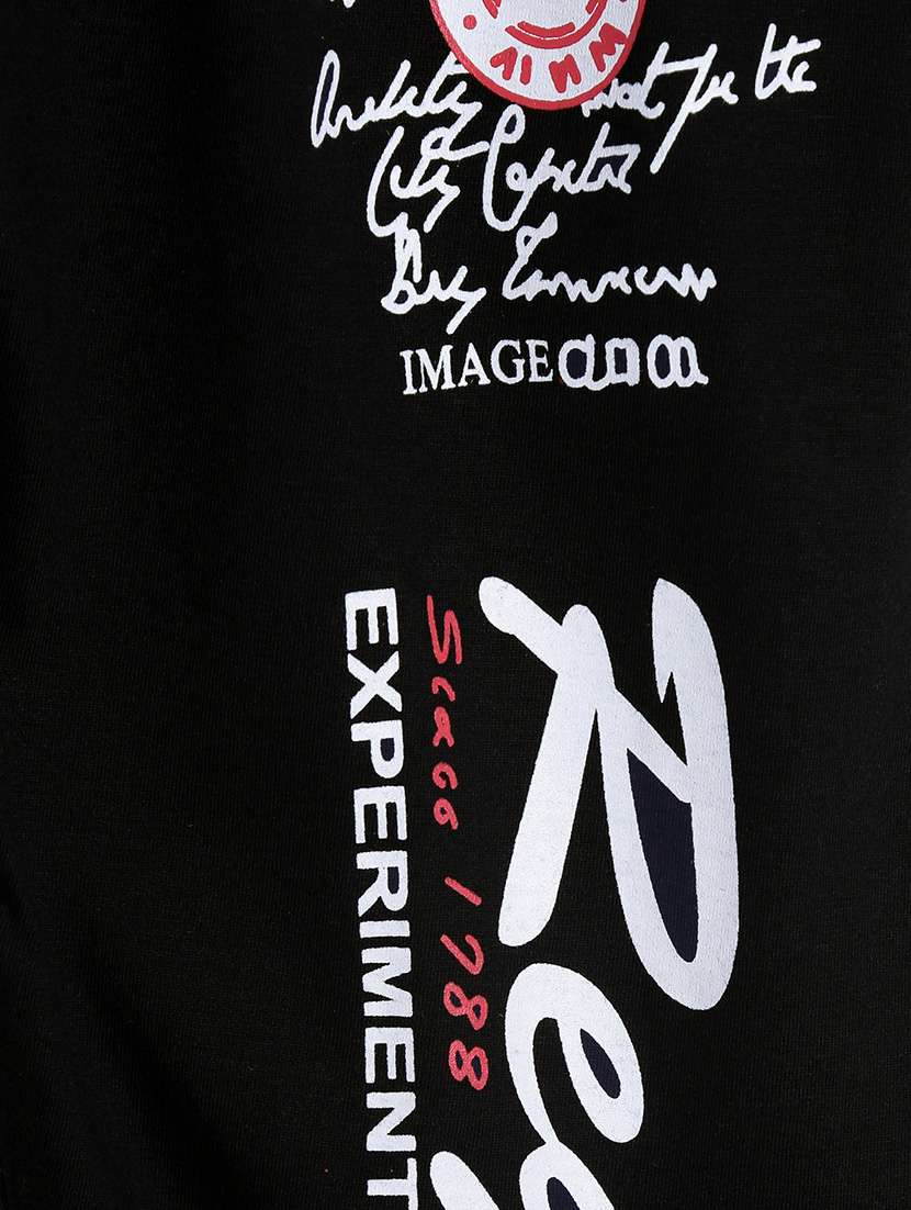 black cotton track wear - 17244111 -  Standard Image - 2