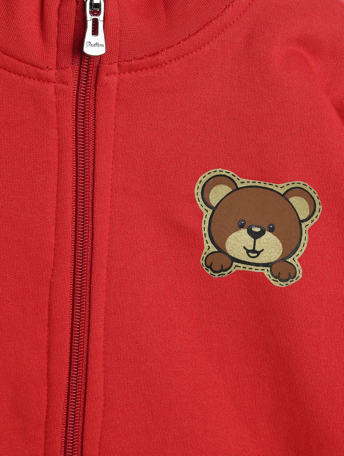 red fleece sweatshirt - 17244406 - Standard Image - 2