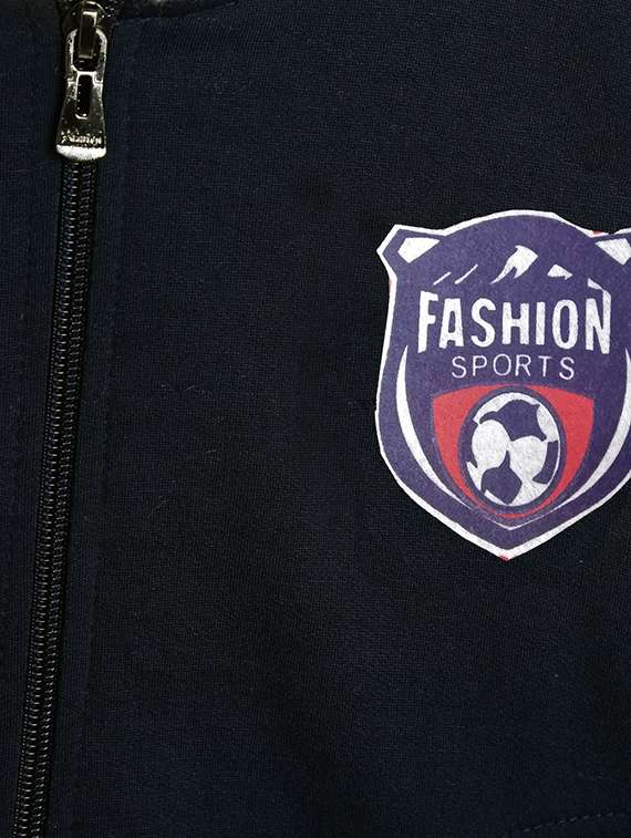 placement print crew neck sweatshirt - 17244421 -  Standard Image - 2