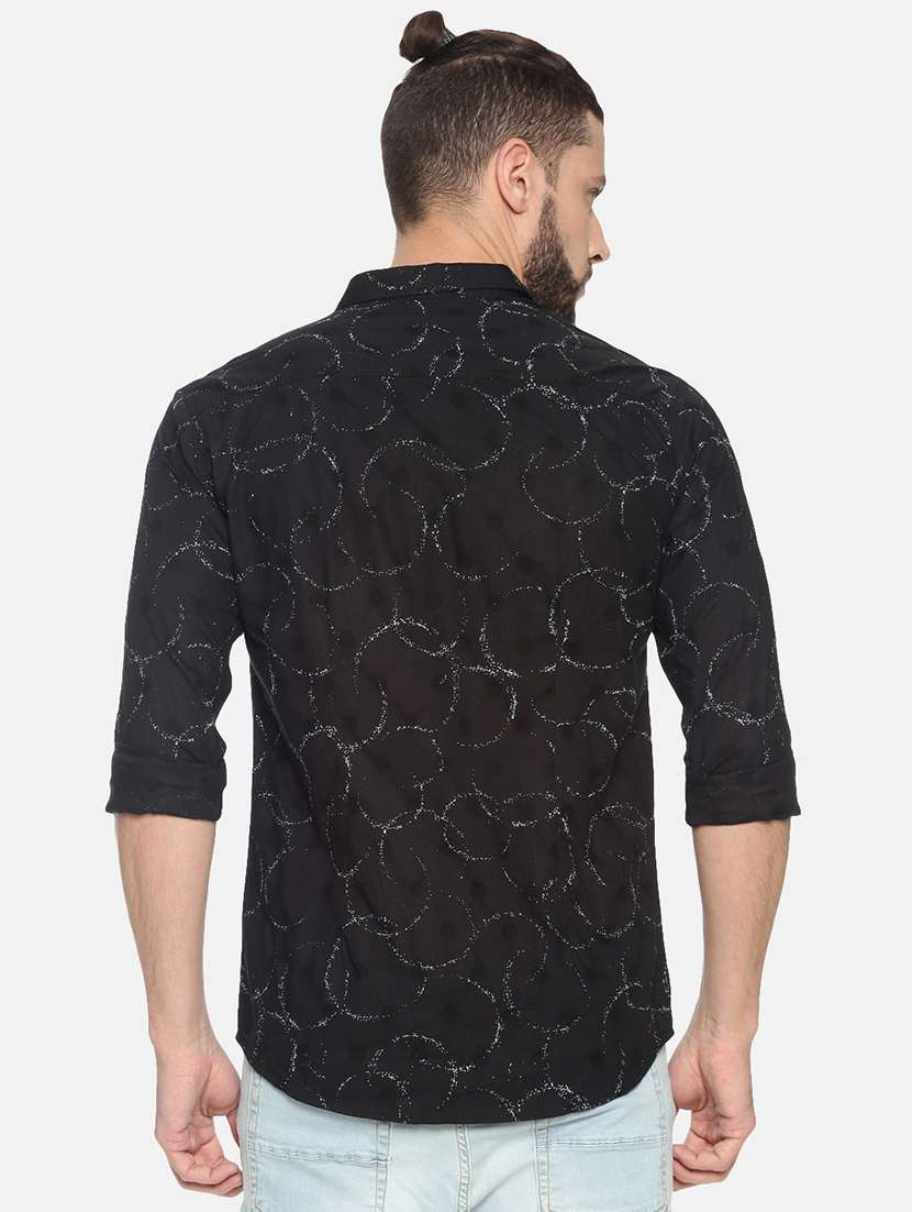 mens geometric casual shirt - 17258297 -  Standard Image - 2