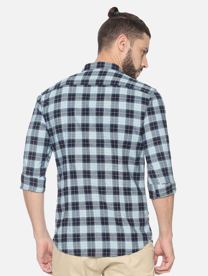mens checks casual shirt - 17258303 -  Standard Image - 2