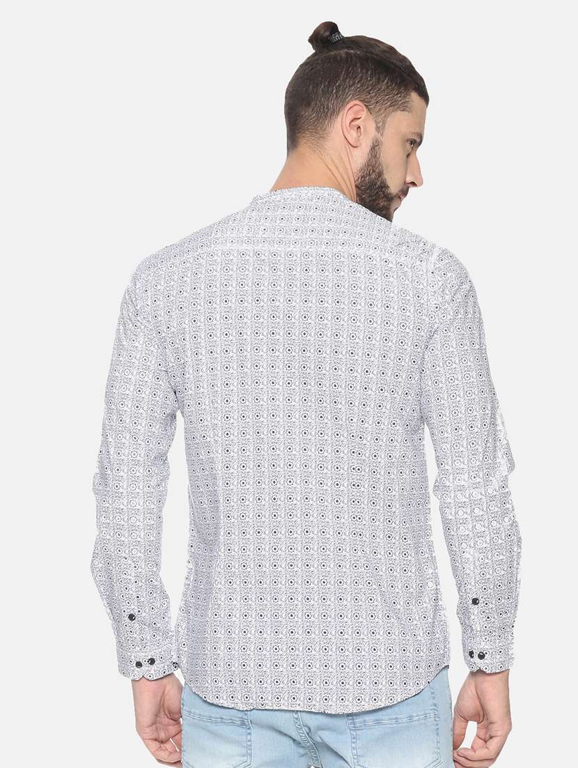 mens geometric casual shirt - 17258344 -  Standard Image - 2