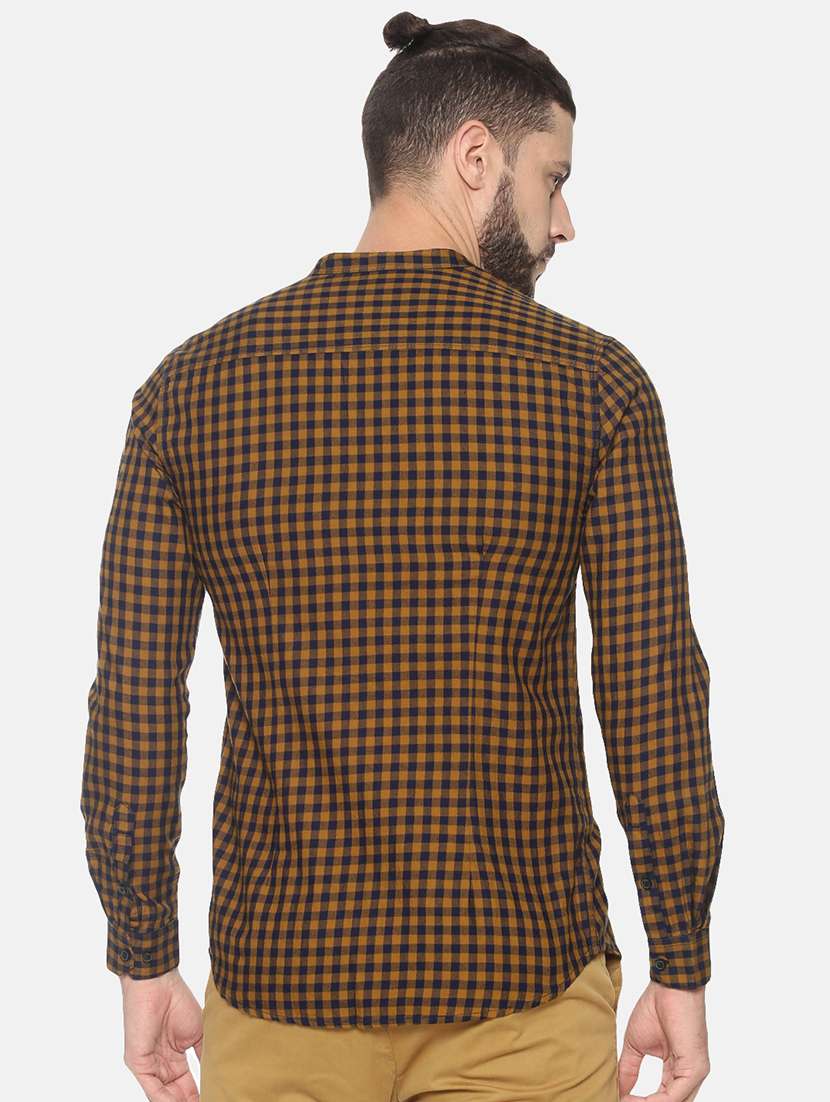 mens checks casual shirt - 17258368 -  Standard Image - 2