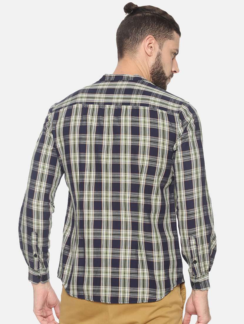 mens checks casual shirt - 17258369 -  Standard Image - 2