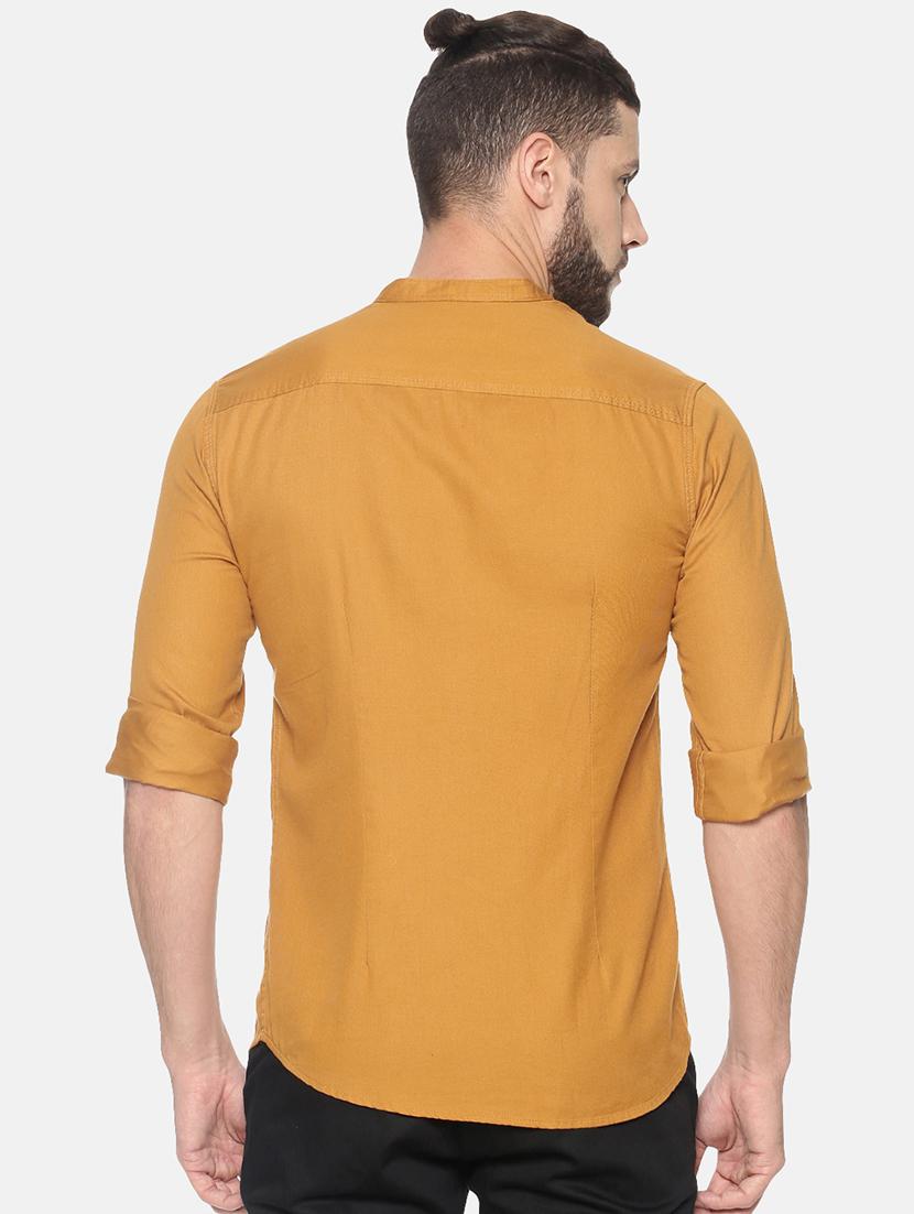 mens solid casual shirt - 17258397 - Standard Image - 2