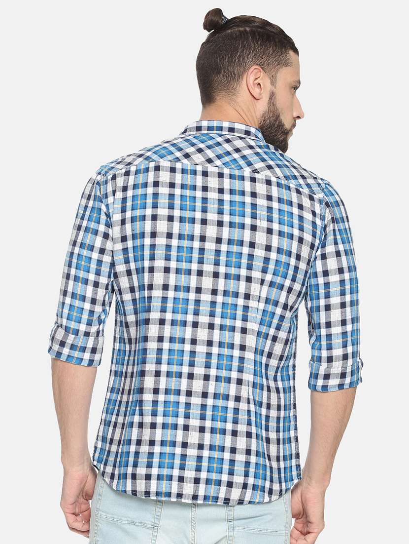 mens checks casual shirt - 17258404 -  Standard Image - 2