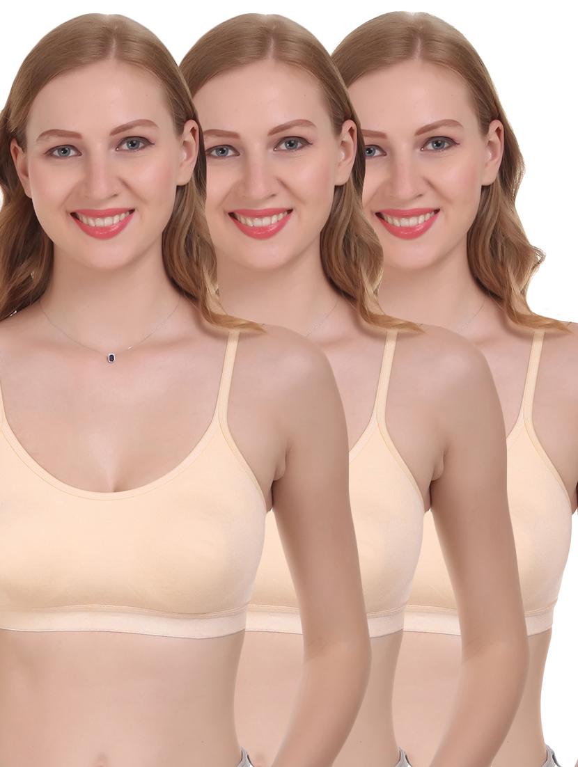 set of 3 full coverage sports bra  - 17260877 -  Zoom Image - 0