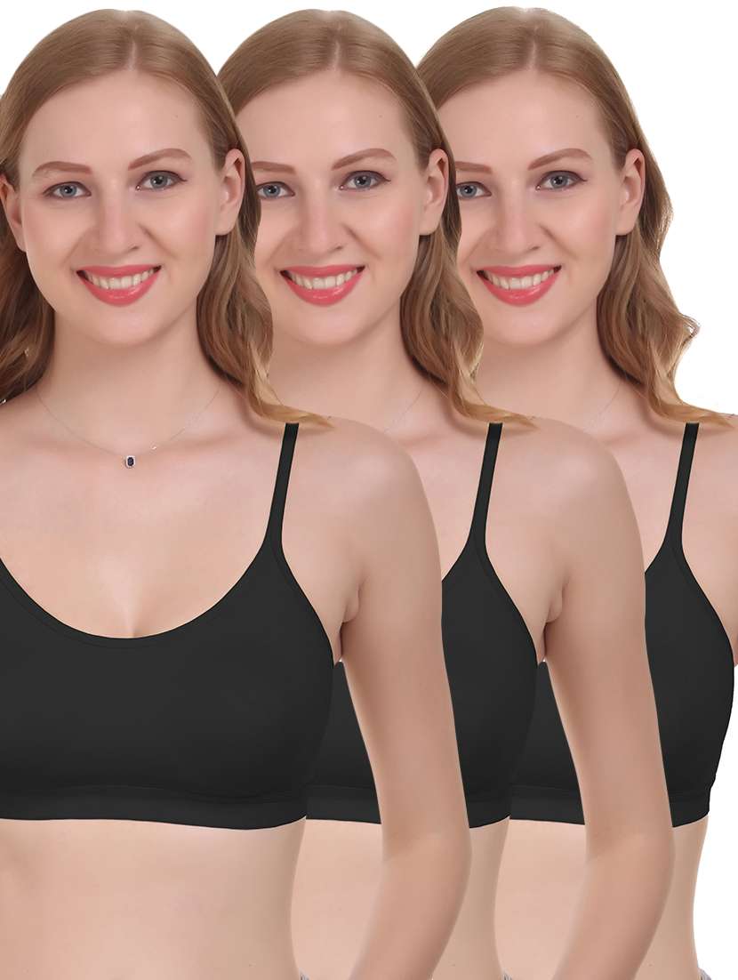 set of 3 full coverage sports bra  - 17260879 -  Zoom Image - 0