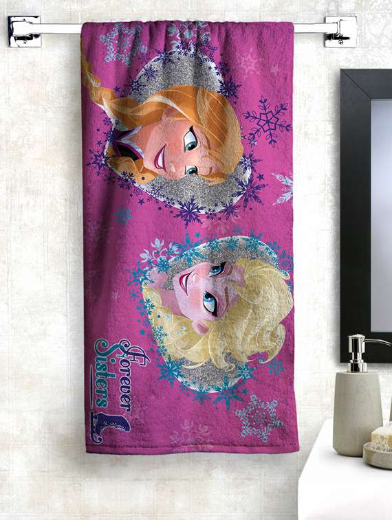   frozen kids bath towel  
