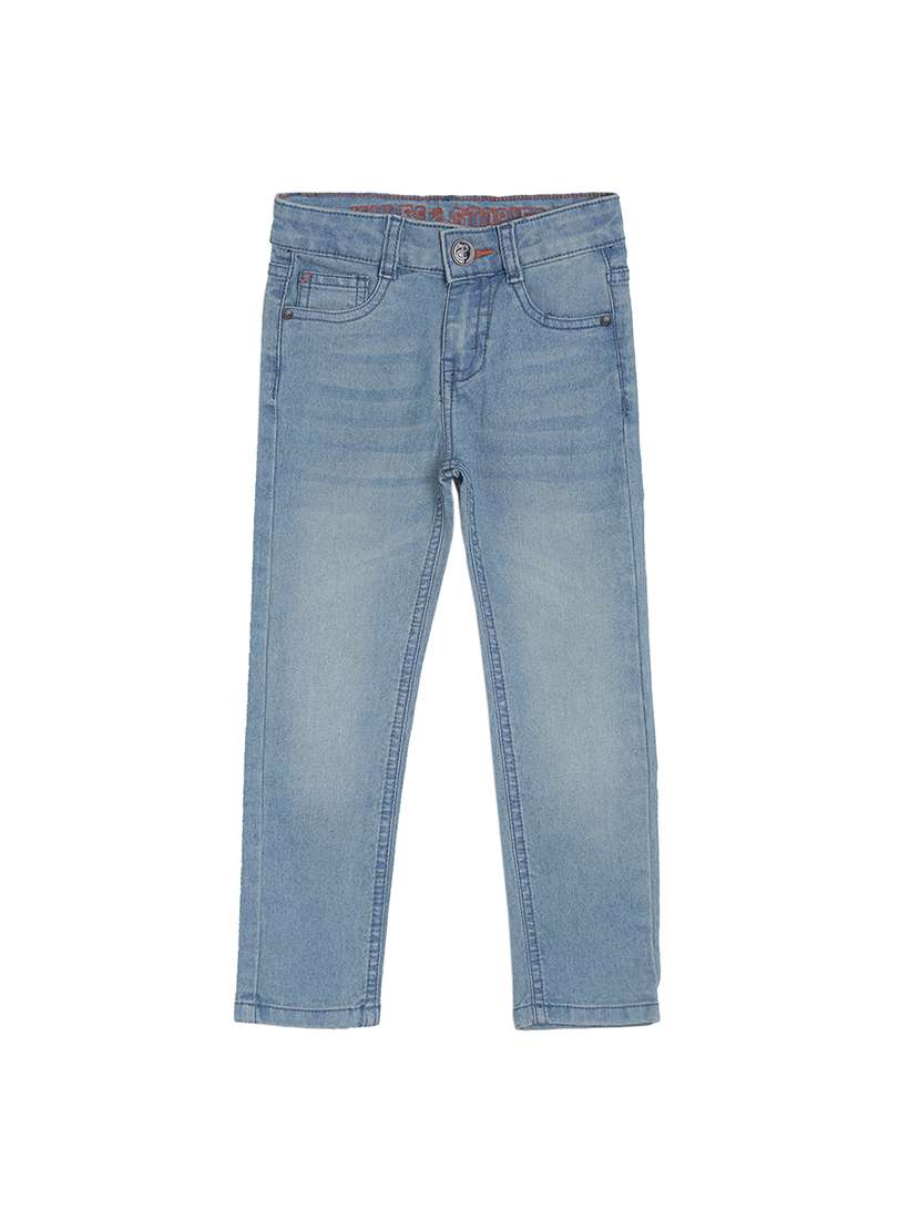 boy's plain slim fit jeans