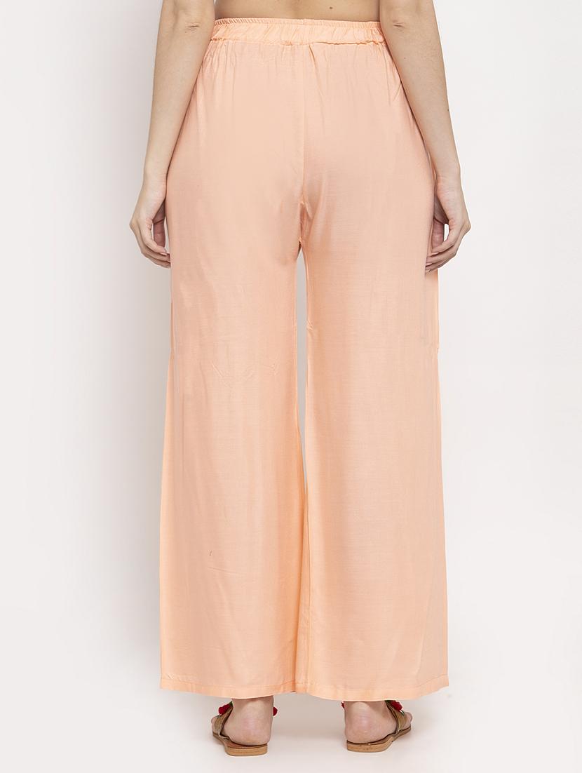 mid rise solid palazzo - 17262091 - Standard Image - 2