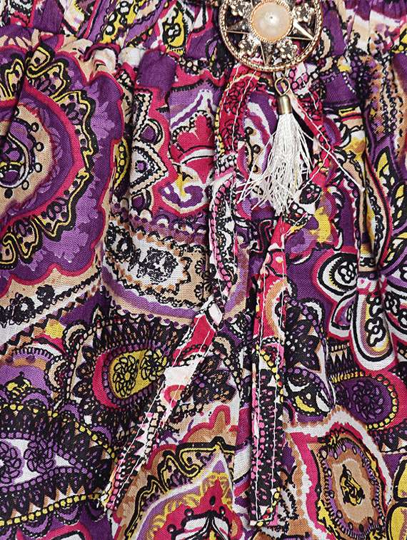 multi colored polyester regular shorts  - 17262865 -  Standard Image - 2