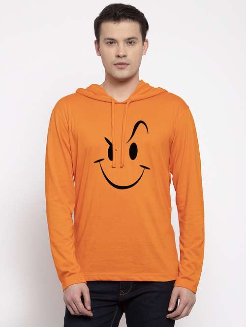 men long sleeve front print t-shirt - 17263835 -  Standard Image - 0