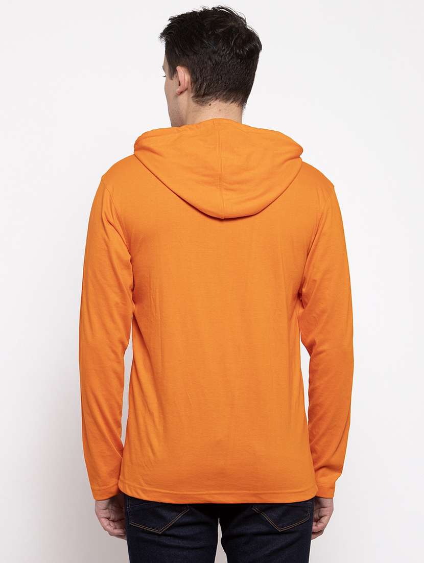 men long sleeve front print t-shirt - 17263835 - Standard Image - 2